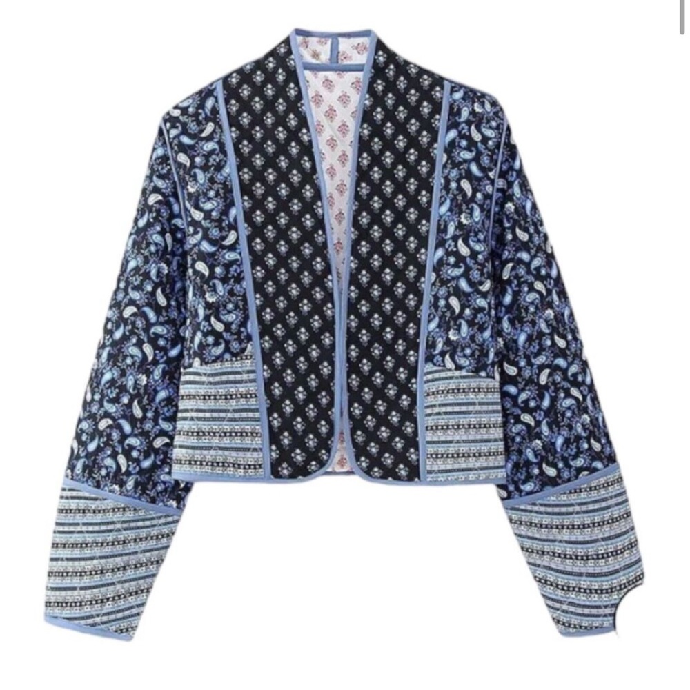 Patterned Women's Jacket - image 2